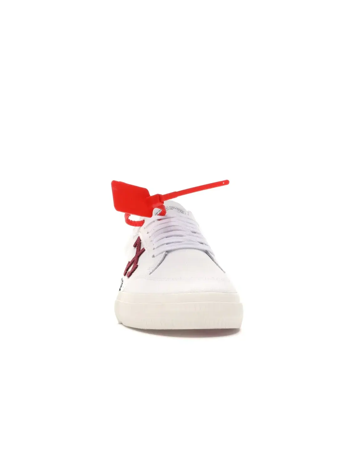 Мужские кеды с кожаным верхом OFF-WHITE Vulc Low — изображение 2 из 4, белый