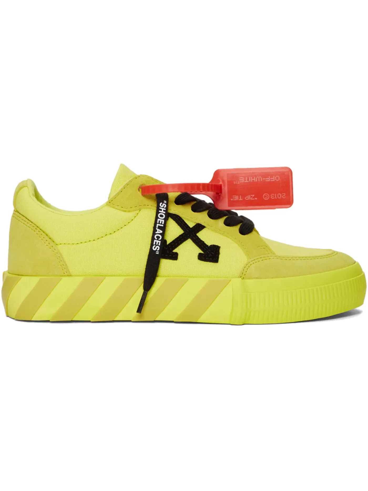 Мужские кеды Vulc Low OFF-WHITE — изображение 1 из 1, желтый/черный