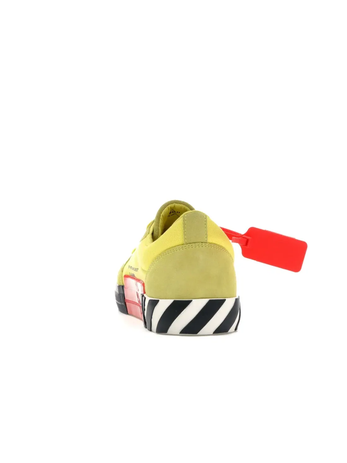 Мужские кеды OFF-WHITE Vulc Low — изображение 4 из 4, желтый
