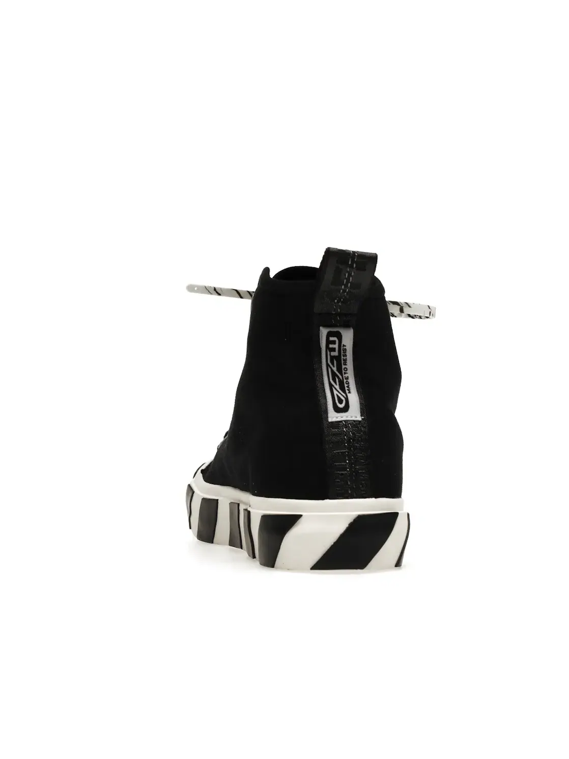 Мужские кроссовки OFF-WHITE Vulcanized Mid Top — изображение 4 из 4, черный/белый