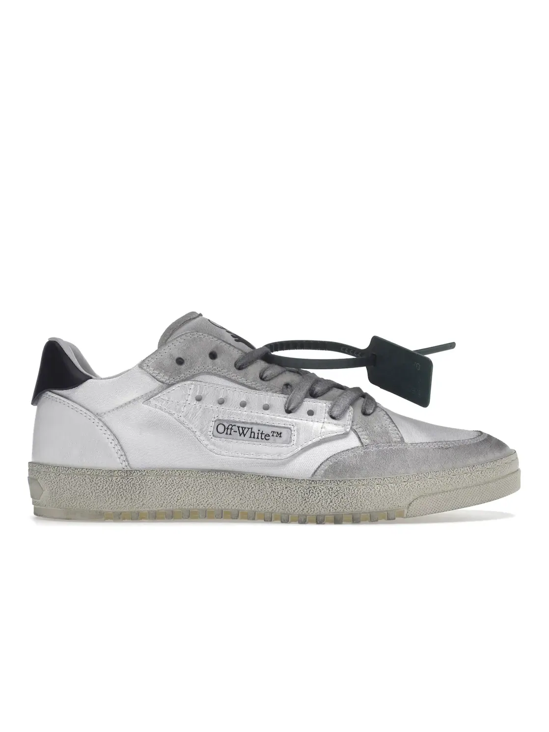 Мужские кроссовки кеды OFF-WHITE Vulcanized 5.0 Low Top OFF-WHITE — изображение 1 из 4, белый белый