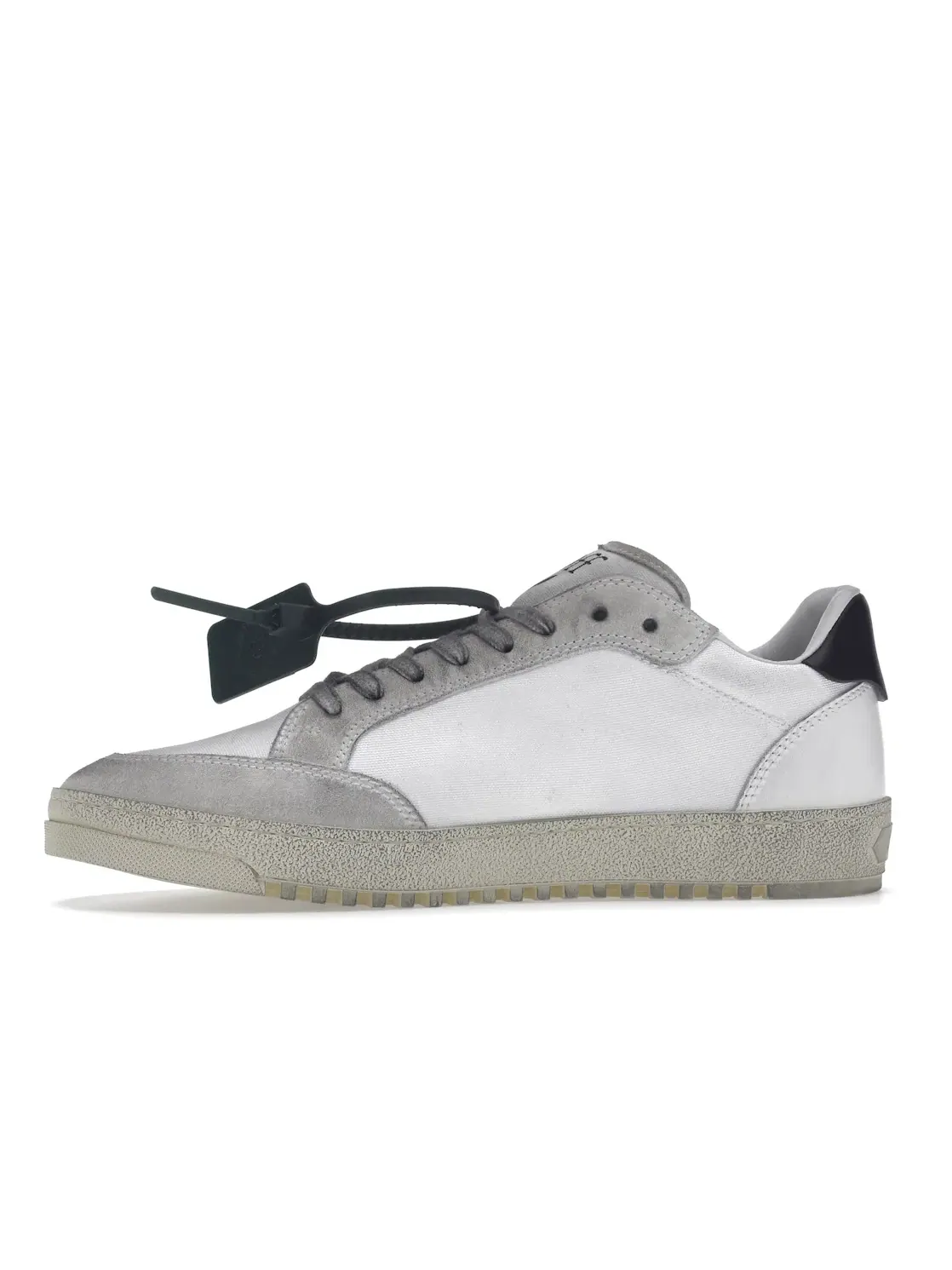 Мужские кроссовки кеды OFF-WHITE Vulcanized 5.0 Low Top OFF-WHITE — изображение 3 из 4, белый белый
