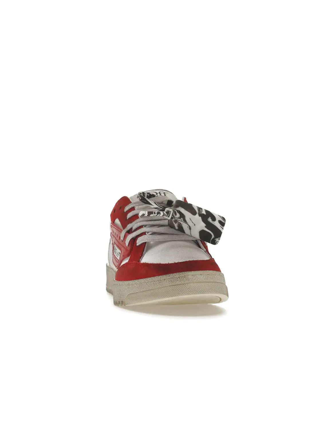 Мужские кроссовки с низким верхом OFF-WHITE Vulcanized 5.0 Low Top OFF-WHITE — изображение 2 из 4, белый/красный