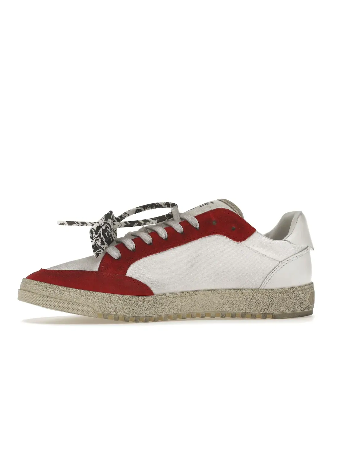 Мужские кроссовки с низким верхом OFF-WHITE Vulcanized 5.0 Low Top OFF-WHITE — изображение 3 из 4, белый/красный