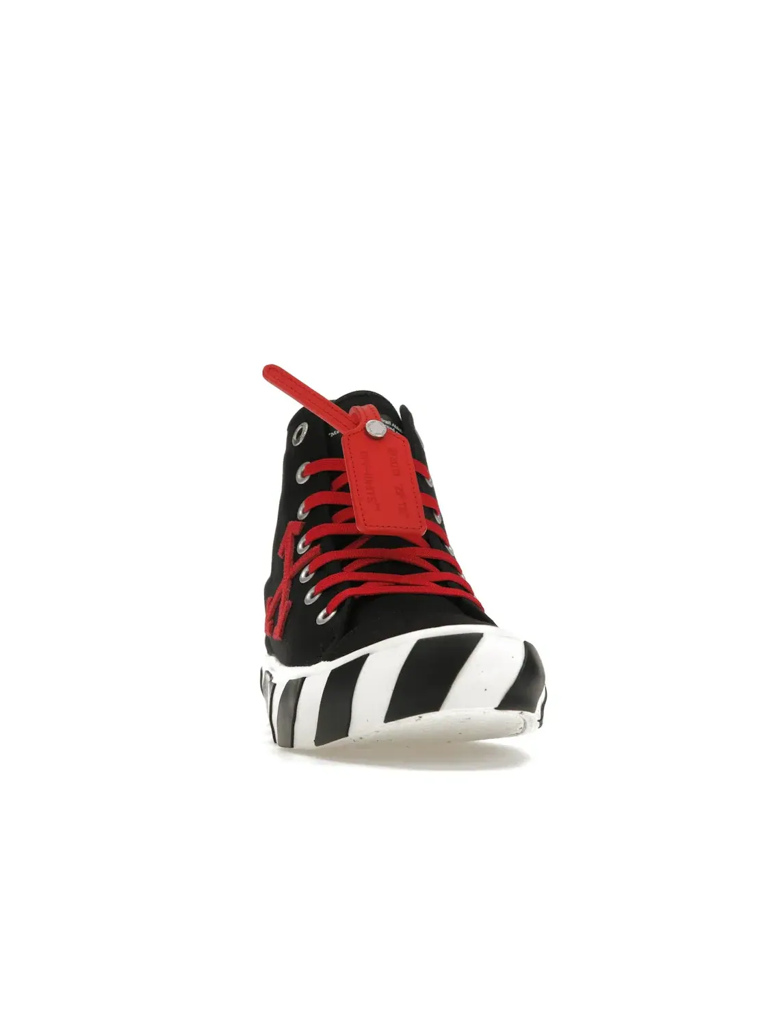 Мужские кроссовки с высоким берцем OFF-WHITE Vulcanized Hi OFF-WHITE — изображение 2 из 4, черный