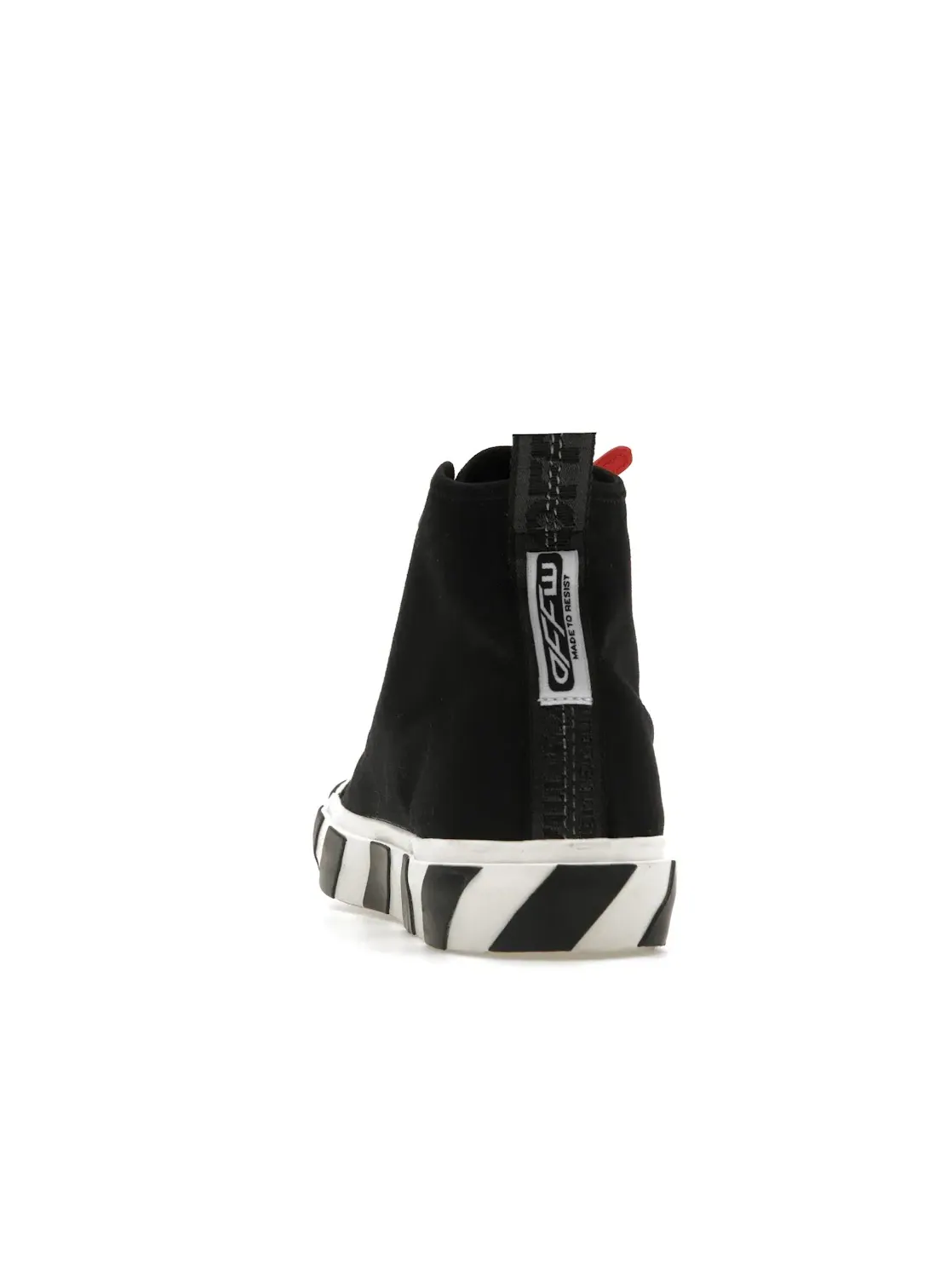 Мужские кроссовки с высоким берцем OFF-WHITE Vulcanized Hi OFF-WHITE — изображение 4 из 4, черный