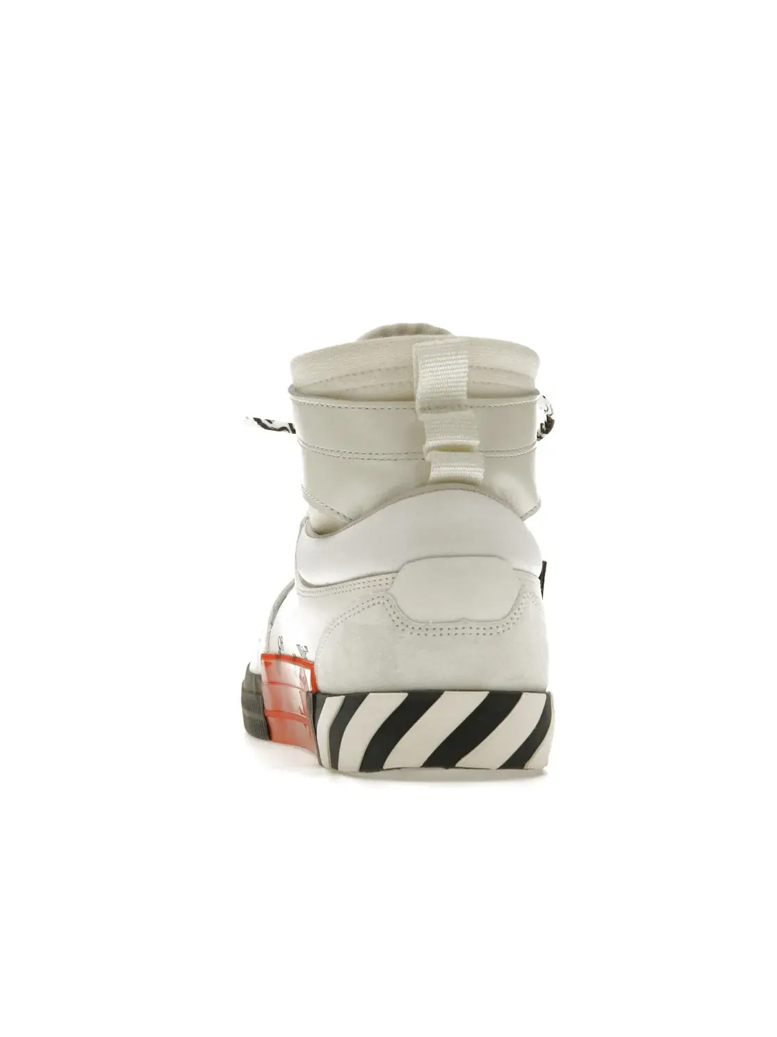 Мужские кроссовки Vulcanized Hi Top OFF-WHITE — изображение 4 из 4, белый/черный
