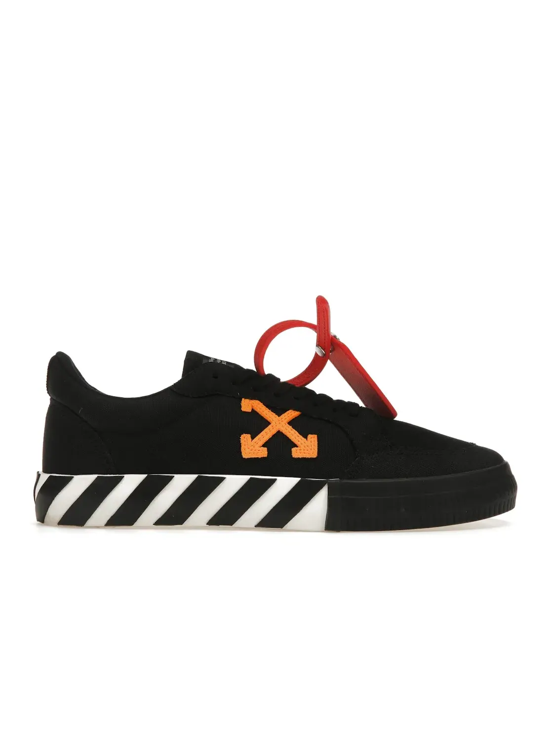 Мужские кеды Vulcanized Low OFF-WHITE — изображение 1 из 4, черный