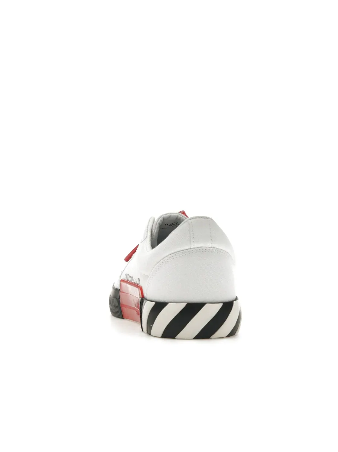 Мужские кроссовки на низкой подошве OFF-WHITE Vulcanized Low OFF-WHITE — изображение 4 из 4, белый/черный