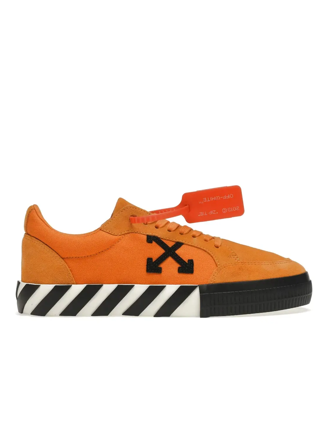 Мужские кроссовки на низкой подошве OFF-WHITE Vulcanized Low OFF-WHITE — изображение 1 из 4, оранжевый/черный