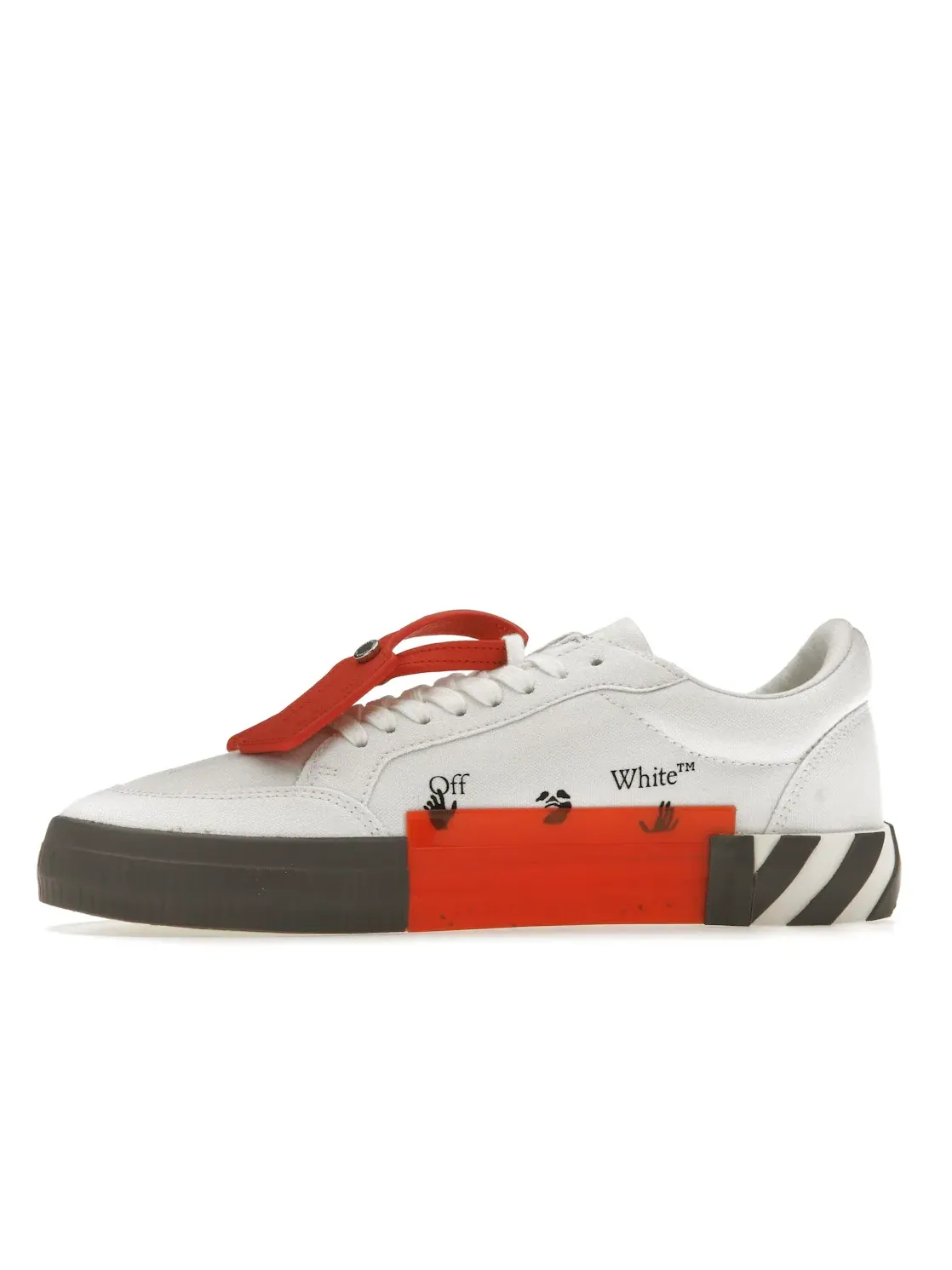 Мужские кеды Vulcanized Low OFF-WHITE — изображение 3 из 4, белый/хаки