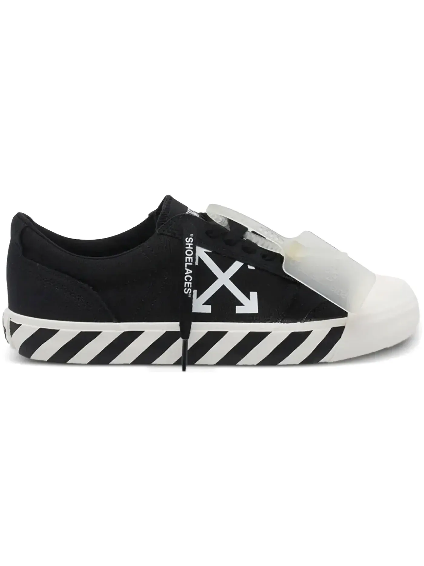 Мужские кроссовки с вулканизированной подошвой OFF-WHITE Vulcanized Undercut OFF-WHITE — изображение 1 из 1, черный/белый