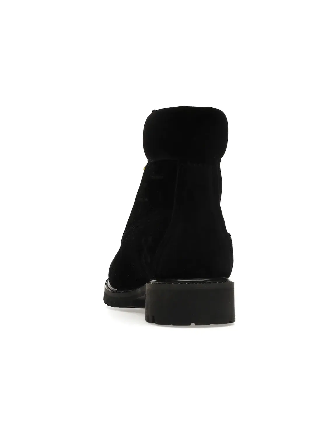 Женские кроссовки с бархатистым верхом OFF-WHITE x Timberland — изображение 4 из 4, черный