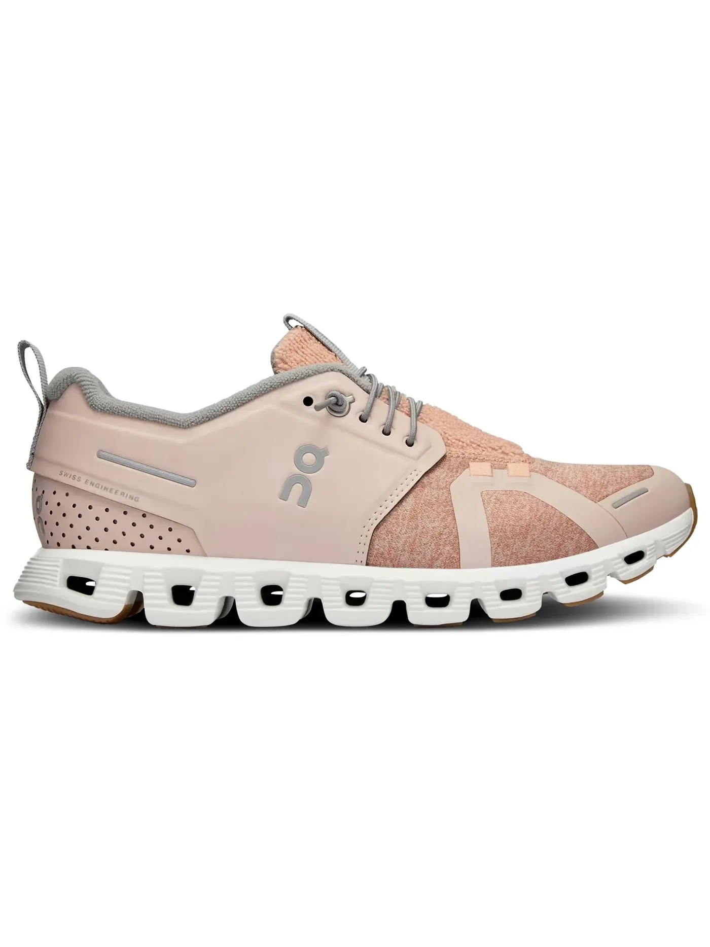 Женские кроссовки для бега Cloud 5 Terry On — изображение 1 из 1, белый