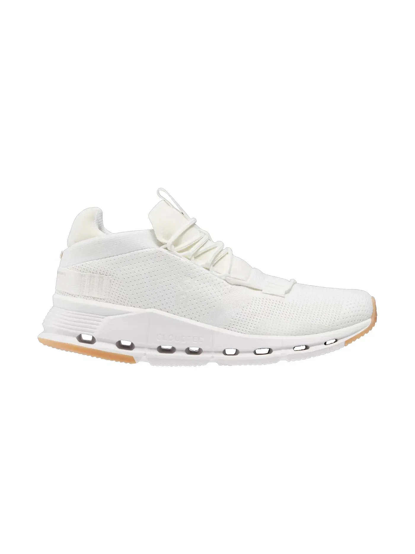 Женские кроссовки для бега Cloudnova Undyed On — изображение 1 из 1, белый