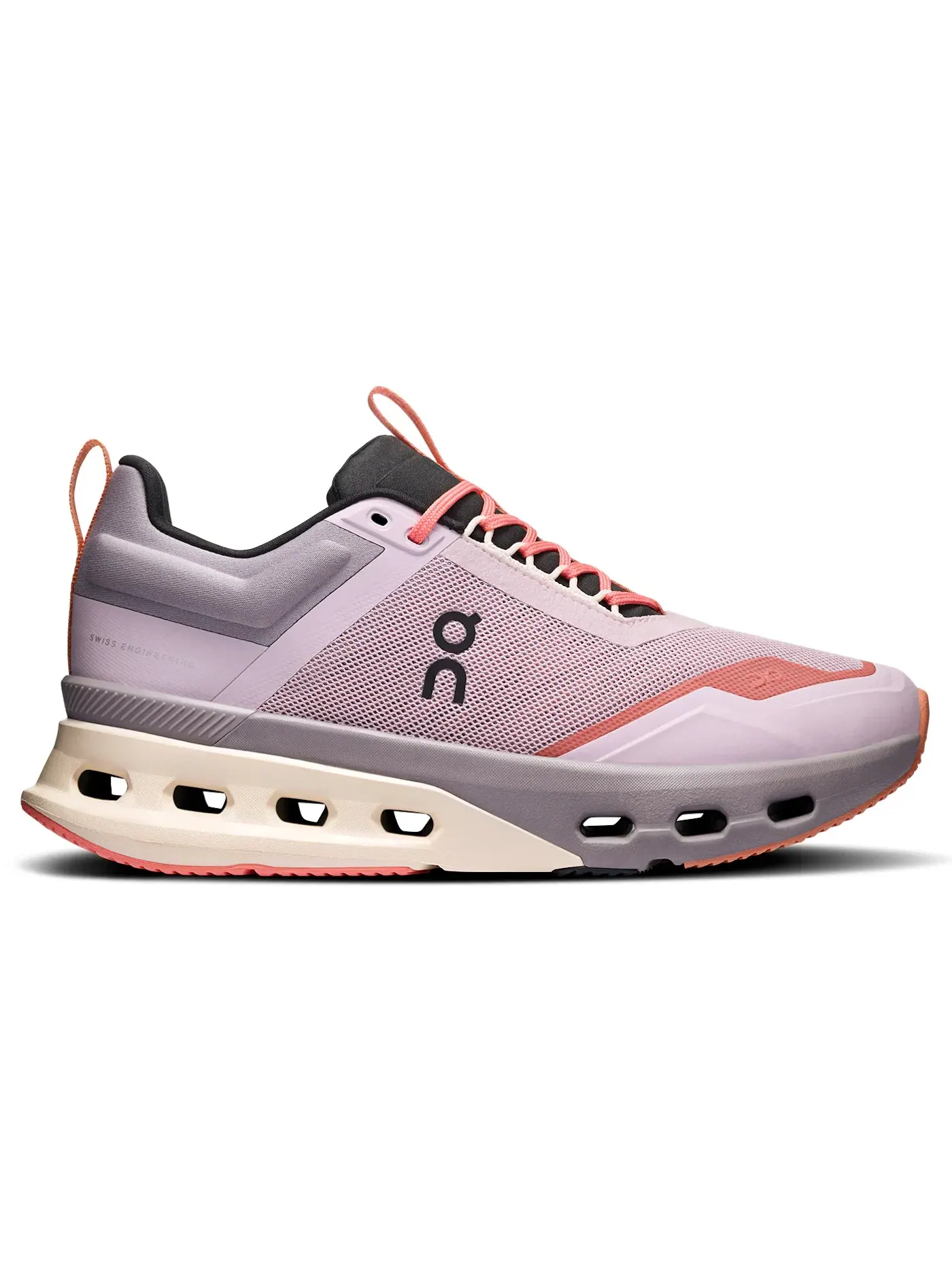 Женские кроссовки для бега с амортизацией Cloudnova X On, Mauve Dew — изображение 1 из 1