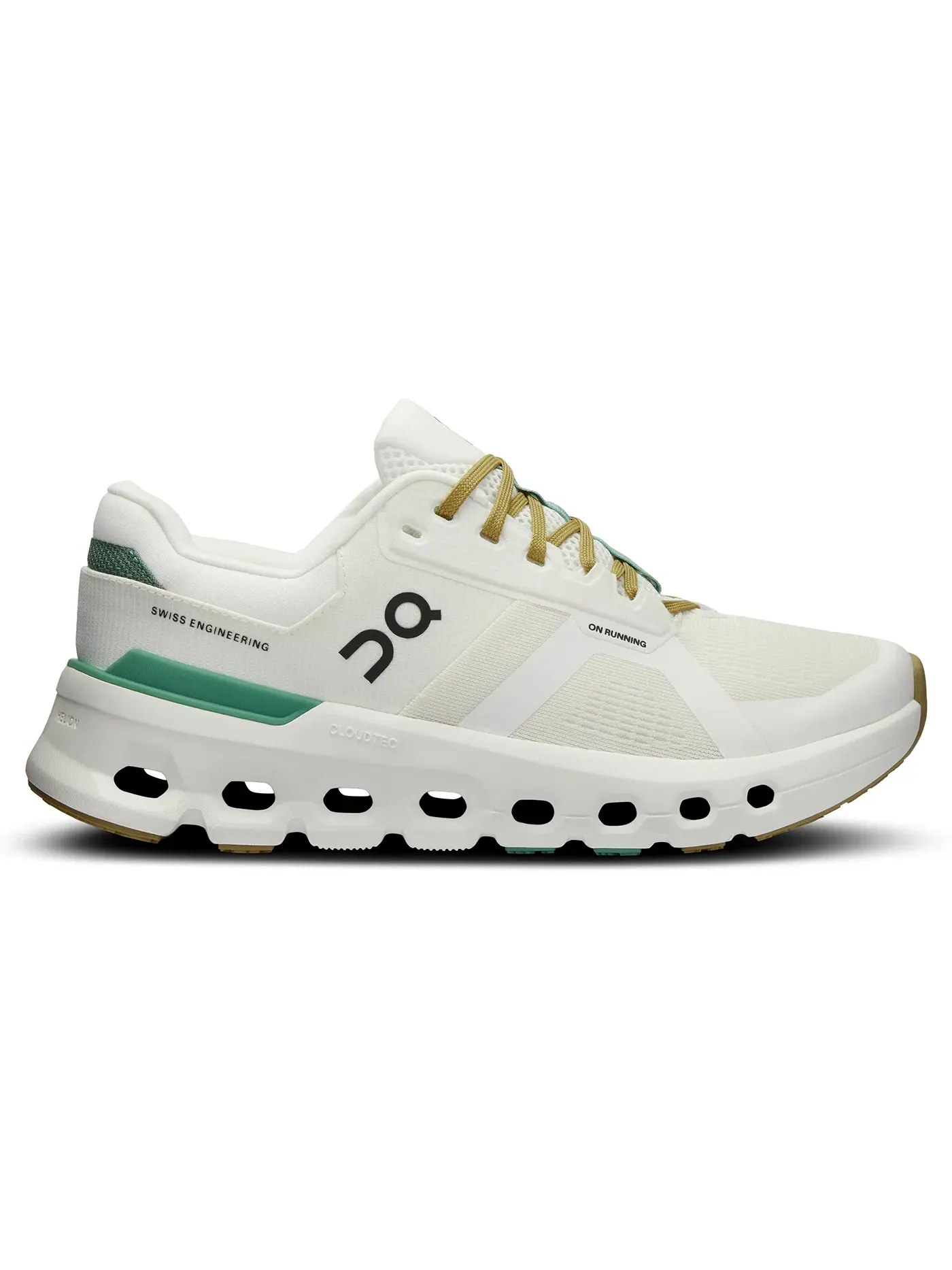 Женские кроссовки для бега Cloudrunner 2 On — изображение 1 из 1, белый зеленый
