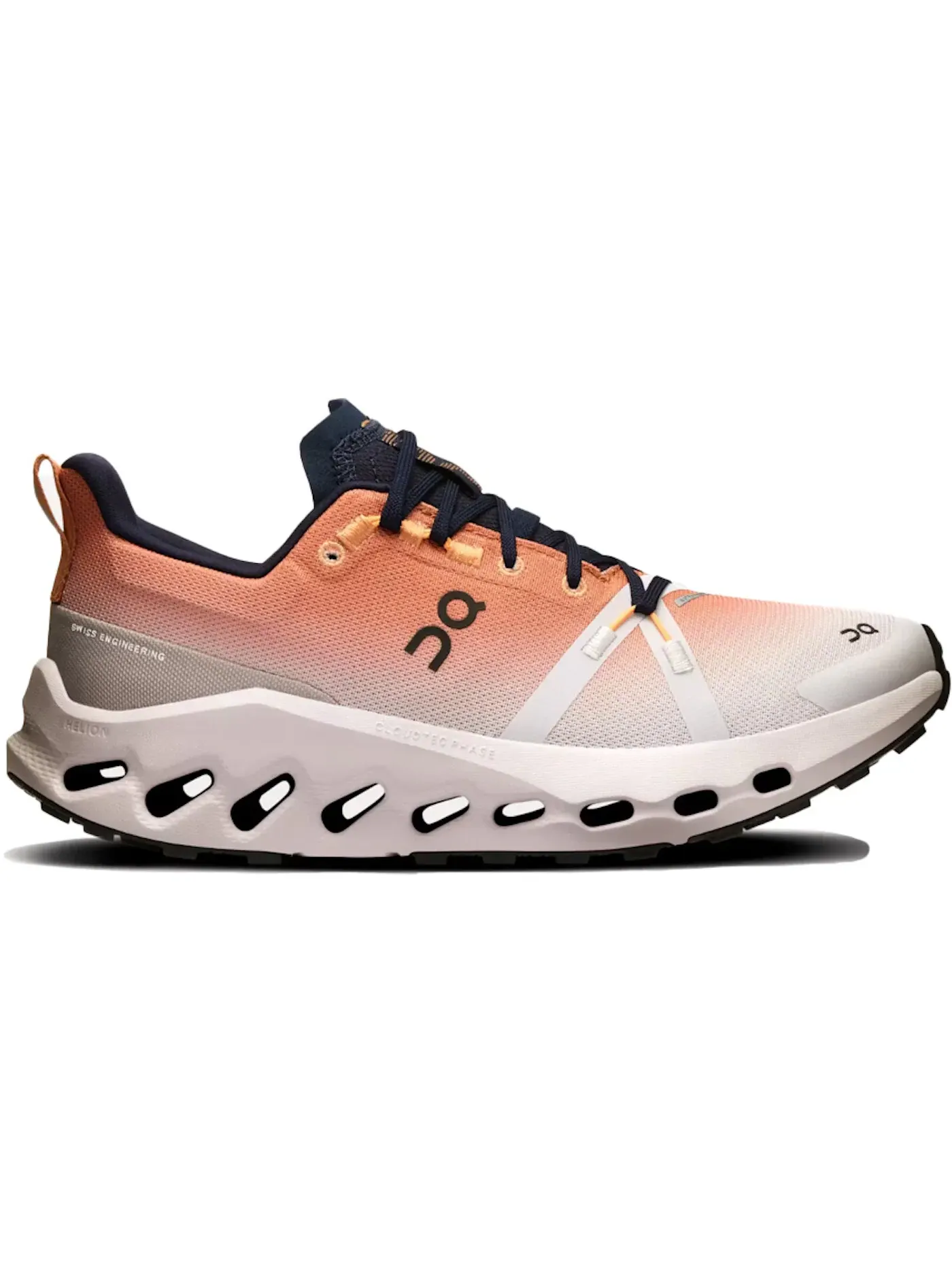 Женские кроссовки для бега с принтом Cloudsurfer Trail Waterproof On — изображение 1 из 1, серебристый