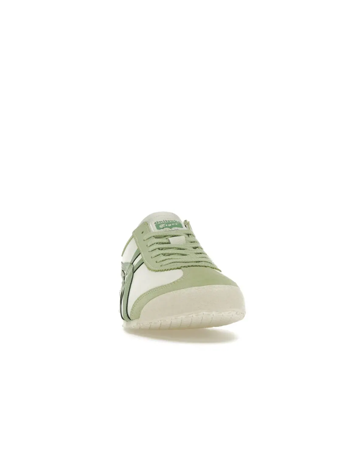 Мужские кроссовки с замшевыми вставками Onitsuka Tiger Mexico 66 ASICS — изображение 2 из 4, зеленый/зеленый