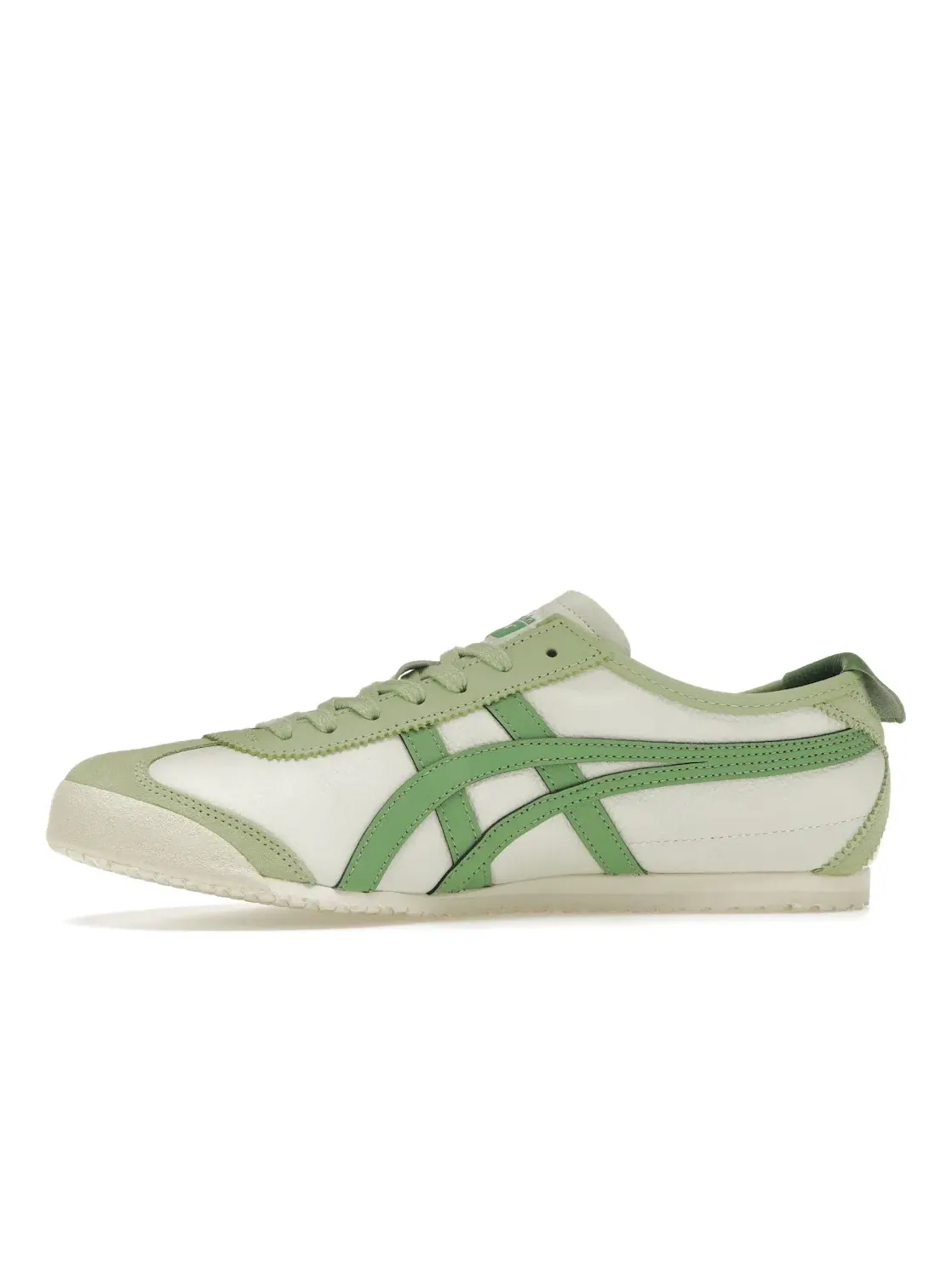 Мужские кроссовки с замшевыми вставками Onitsuka Tiger Mexico 66 ASICS — изображение 3 из 4, зеленый/зеленый