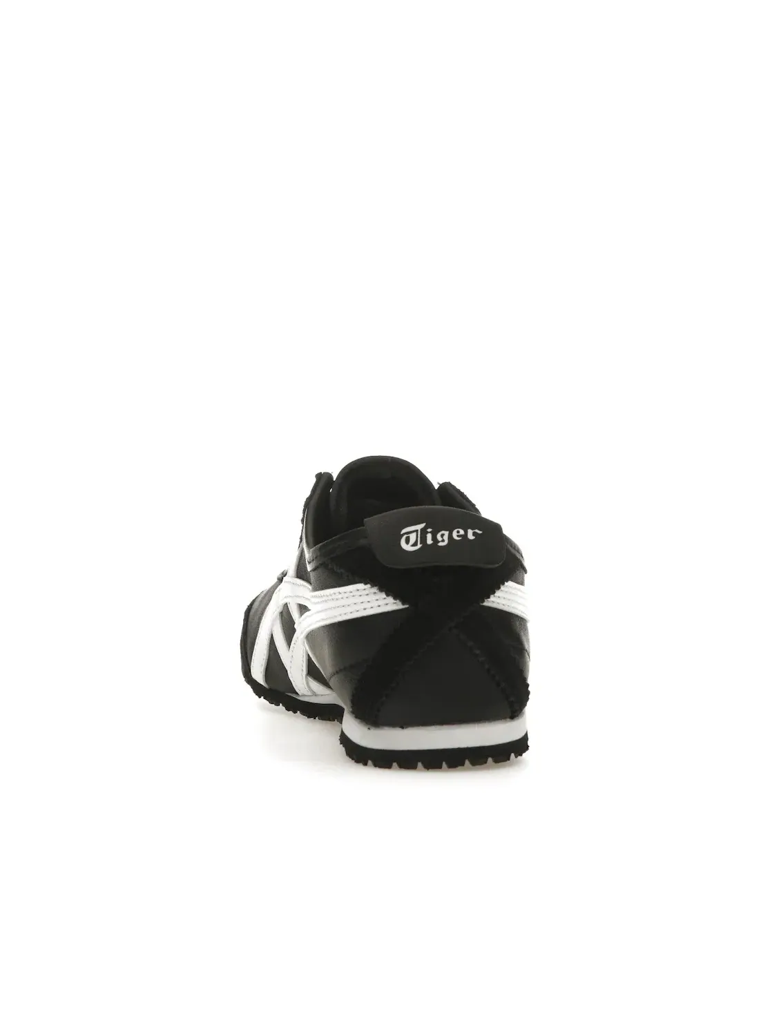 Мужские кроссовки кожаные Onitsuka Tiger Mexico 66 ASICS — изображение 4 из 4, черный/белый