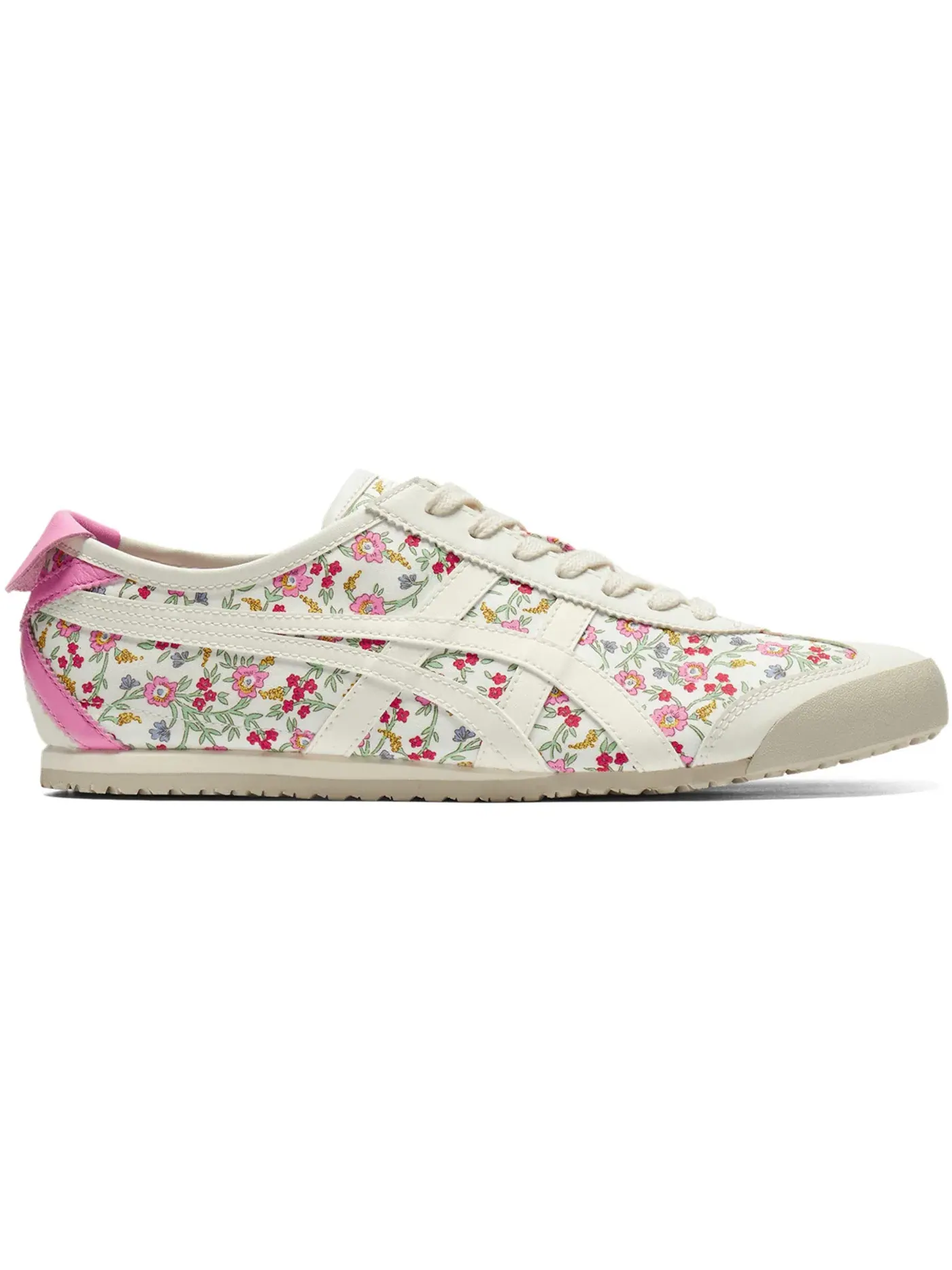 Мужские кроссовки с принтом Onitsuka Tiger Mexico 66 — изображение 1 из 1, кремовый/кремовый