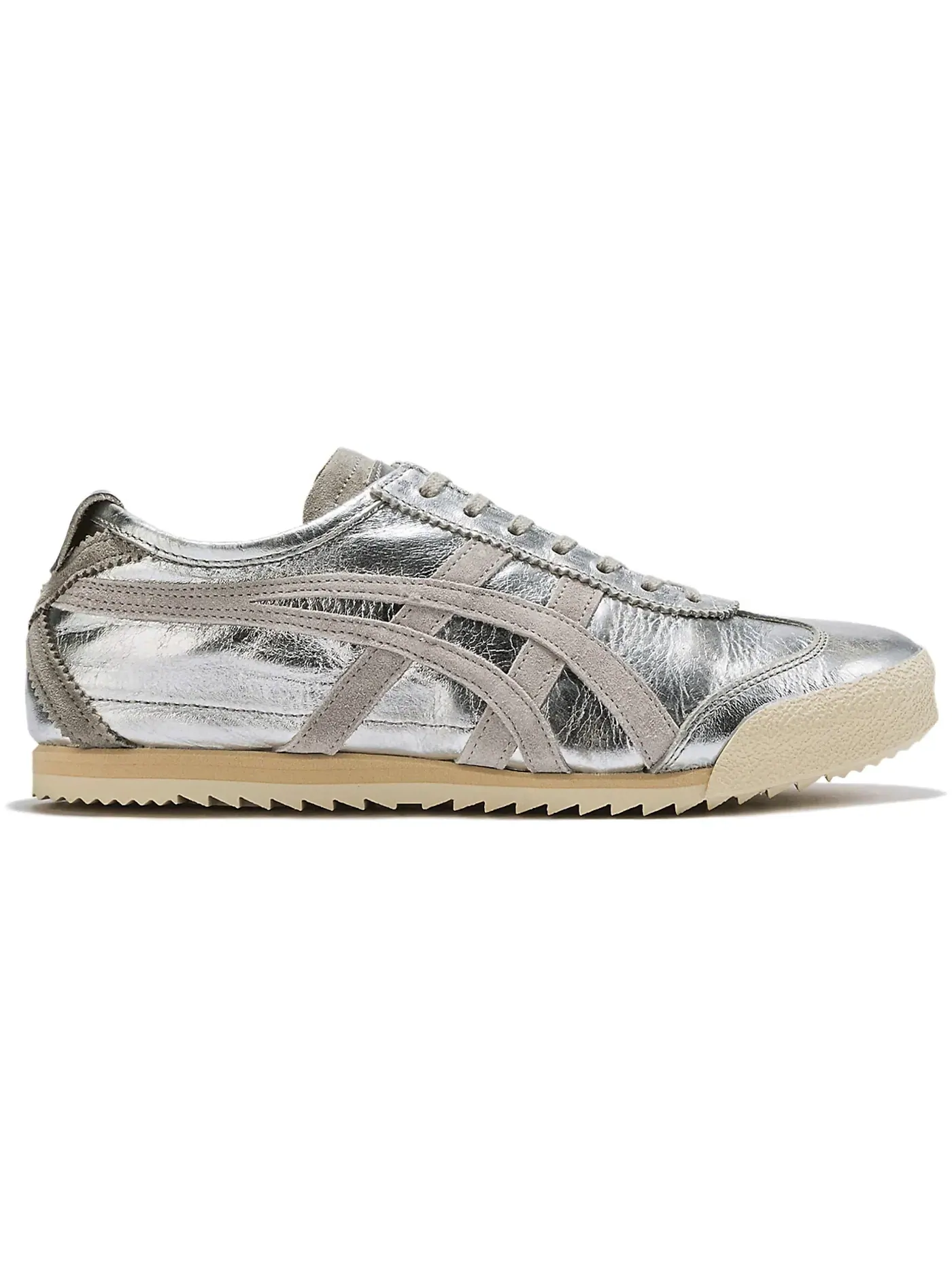 Женские кроссовки Lifestyle Onitsuka Tiger Mexico 66 Deluxe NM ASICS — изображение 1 из 1, серебристый серый