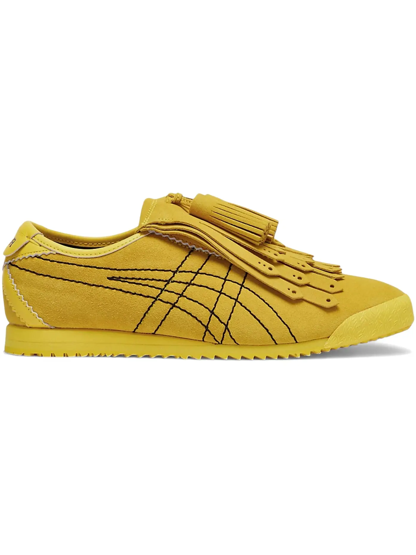 Мужские кроссовки Lifestyle Onitsuka Tiger Mexico 66 Fringe — изображение 1 из 1, желтый/черный