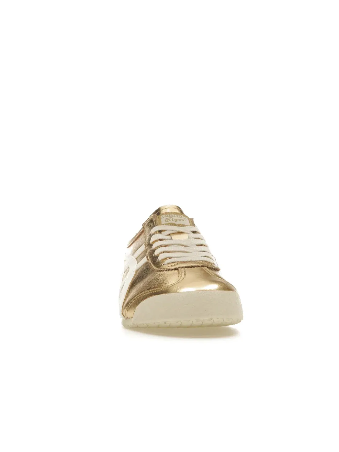Мужские кроссовки с металлическим верхом Onitsuka Tiger Mexico 66 ASICS — изображение 2 из 4, золотистый/белый