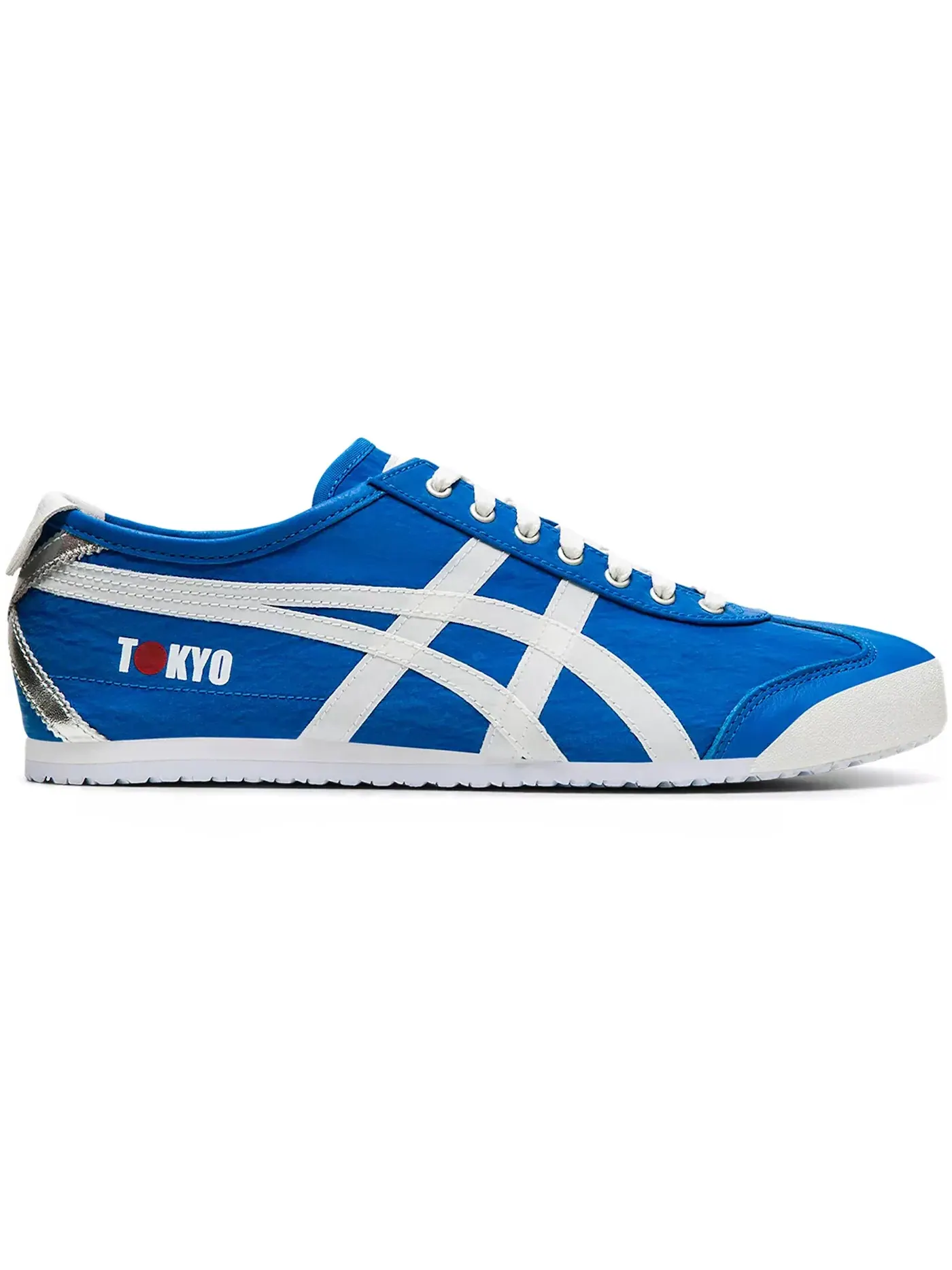 Мужские кроссовки для повседневной носки Onitsuka Tiger Mexico 66 ASICS — изображение 1 из 1, синий/белый