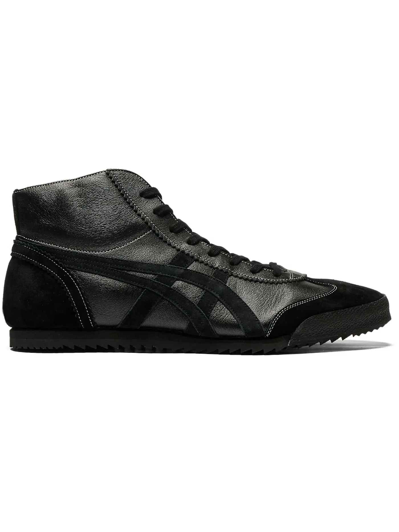 Мужские кроссовки Lifestyle Onitsuka Tiger Mexico 66 Mid Runner Deluxe Nippon Made — изображение 1 из 1, черный/черный