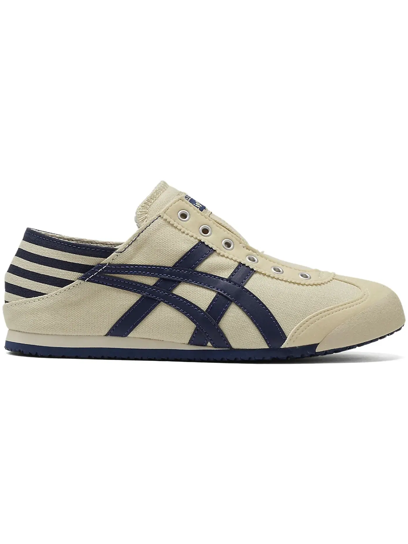 Мужские кроссовки Lifestyle Onitsuka Tiger Mexico 66 Paraty ASICS — изображение 1 из 1, натуральный/темно-синий