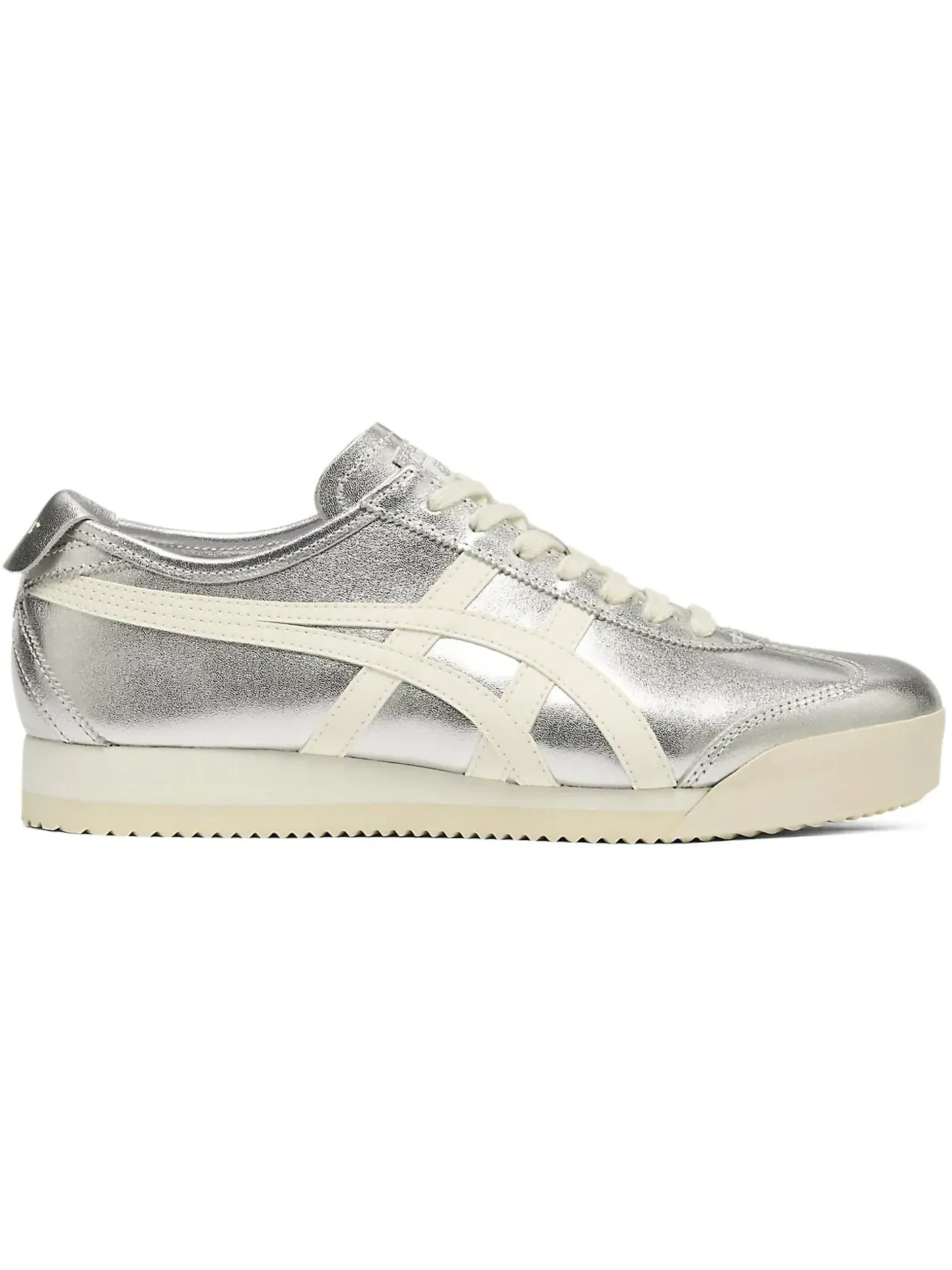 Мужские кроссовки Lifestyle Onitsuka Tiger Mexico 66 PF — изображение 1 из 1, серебристый кремовый
