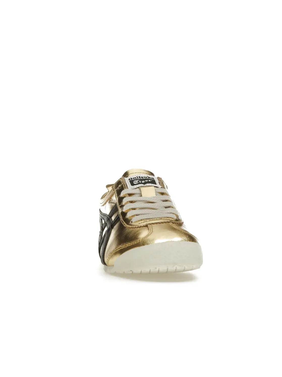 Мужские кроссовки с металлическим покрытием Onitsuka Tiger Mexico 66 — изображение 2 из 4, золотистый черный