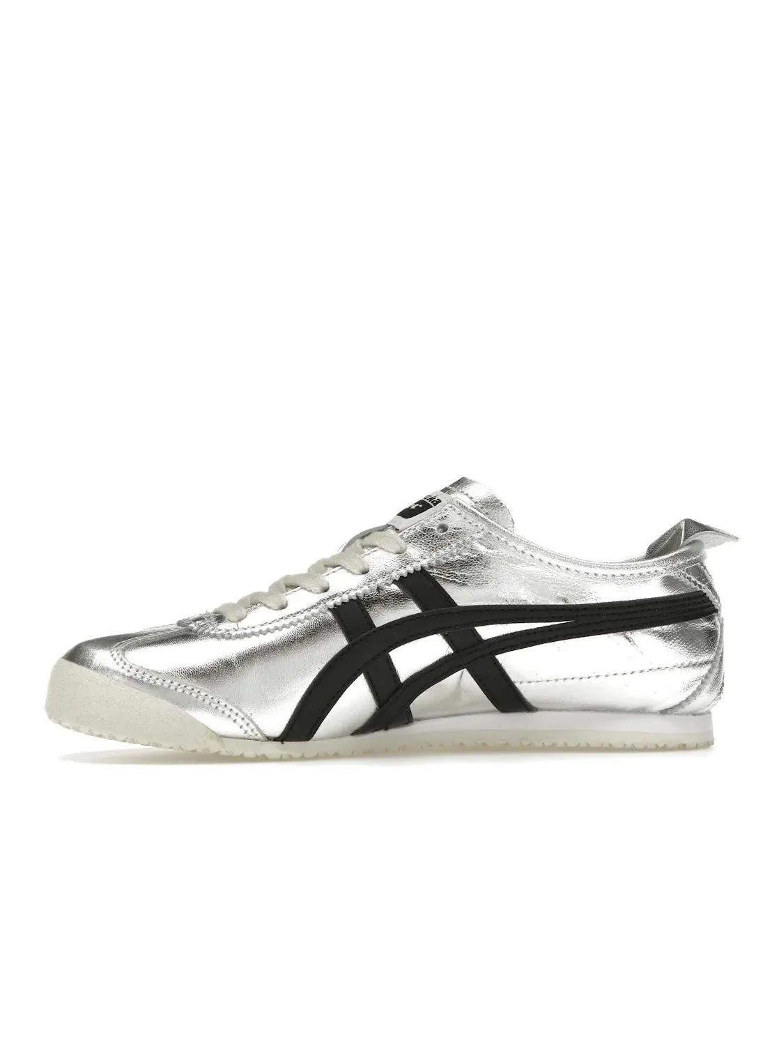 Мужские кроссовки с низким силуэтом Onitsuka Tiger Mexico 66 — изображение 3 из 4, серебристый/черный
