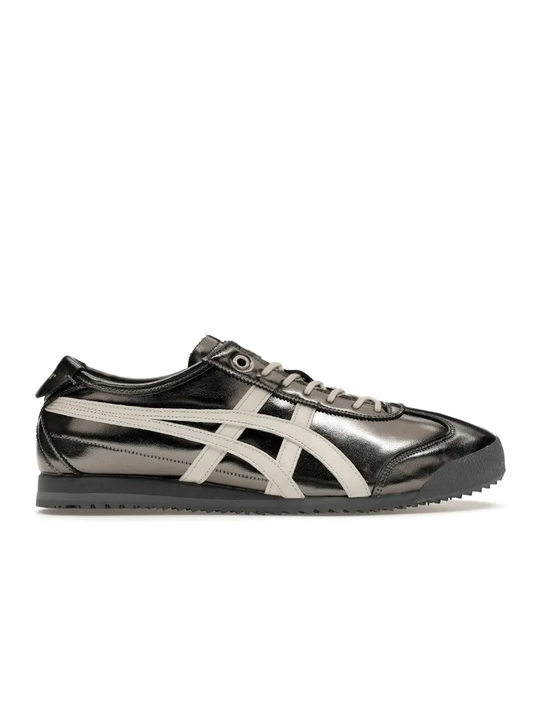 Мужские кроссовки из металлизированной кожи Onitsuka Tiger Mexico 66 SD — изображение 1 из 4, кремовый