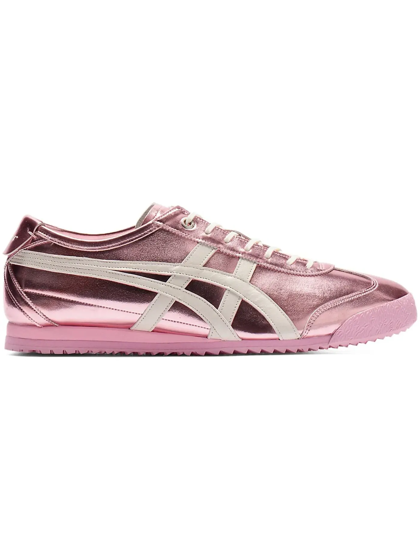 Мужские кроссовки с металлическим покрытием Onitsuka Tiger Mexico 66 SD — изображение 1 из 2, розовый кремовый