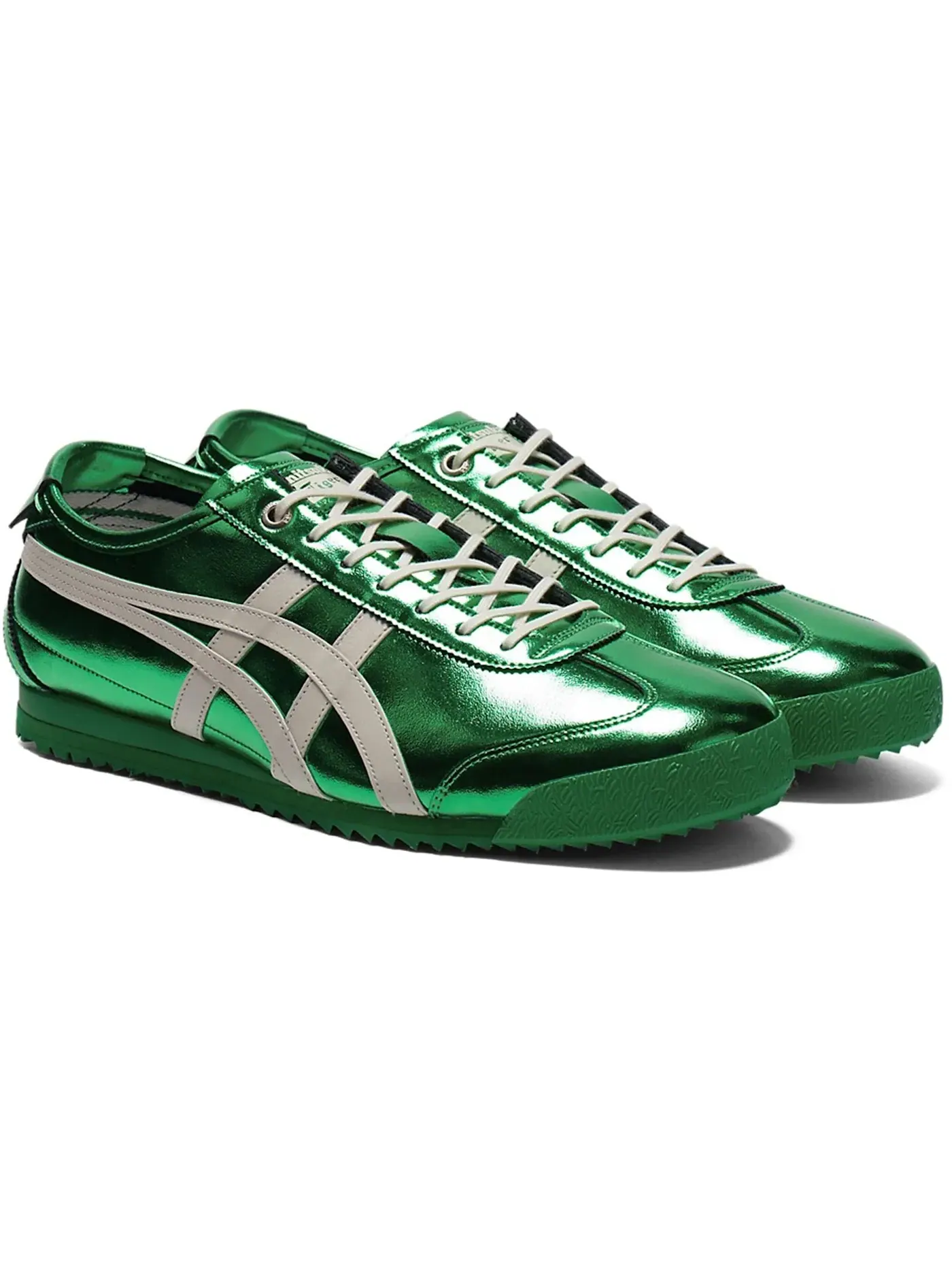 Мужские кроссовки Lifestyle Onitsuka Tiger Mexico 66 SD Metallic Series — изображение 2 из 2, кремовый