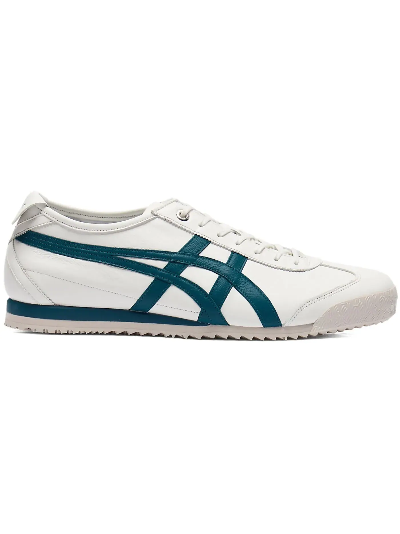 Мужские кроссовки с замшевыми вставками Onitsuka Tiger Mexico 66 SD — изображение 1 из 1, белый/зеленый