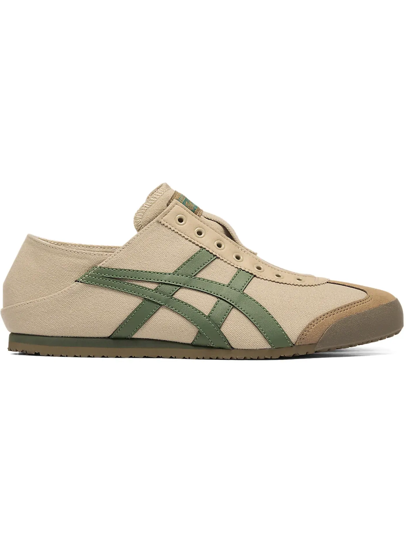 Мужские кроссовки Lifestyle Onitsuka Tiger Mexico 66 SD Paraty — изображение 1 из 1, бежевый/зеленый