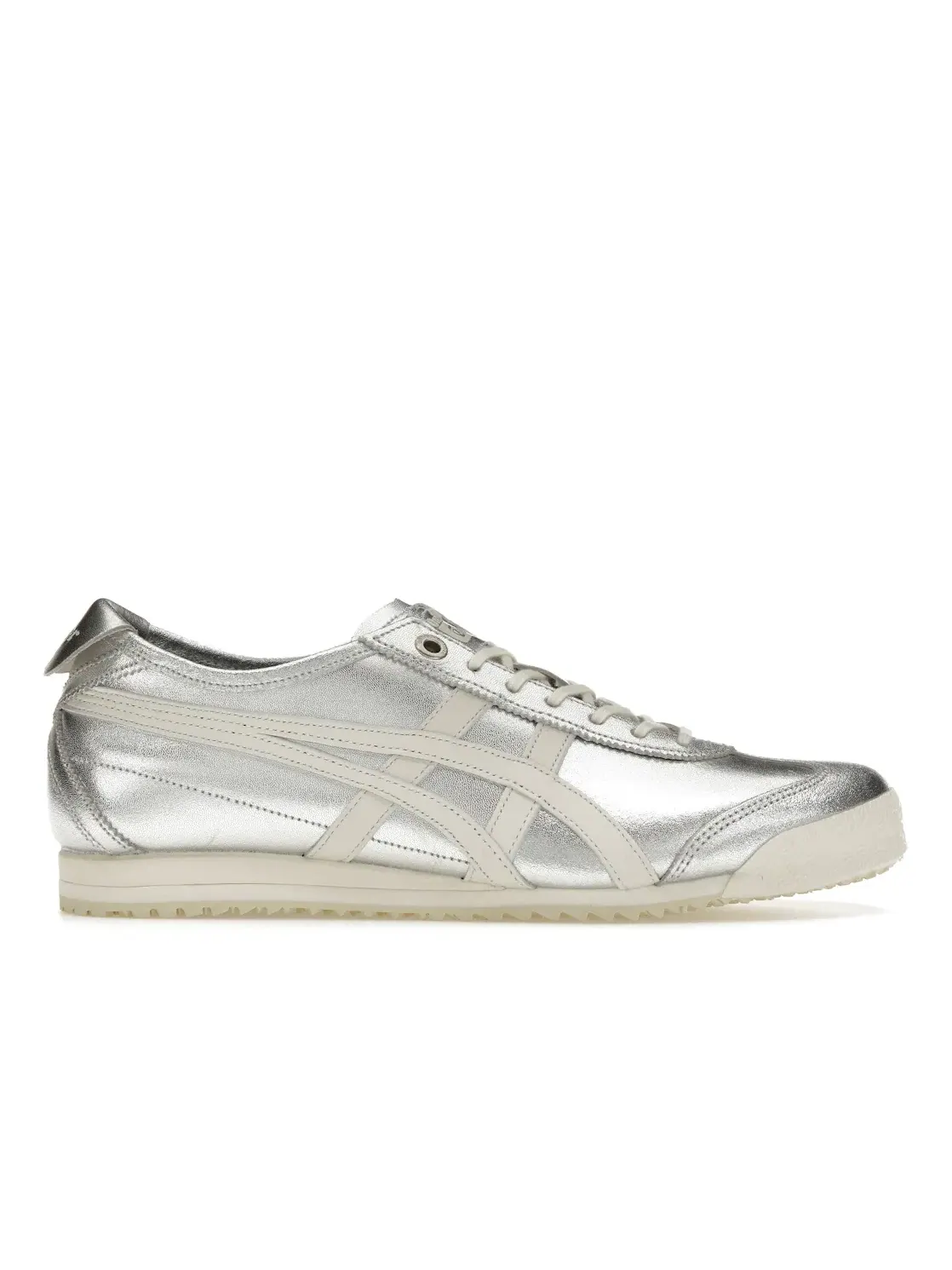 Мужские кроссовки с цветовой гаммой Onitsuka Tiger Mexico 66 SD ASICS — изображение 1 из 4, серебристый/кремовый