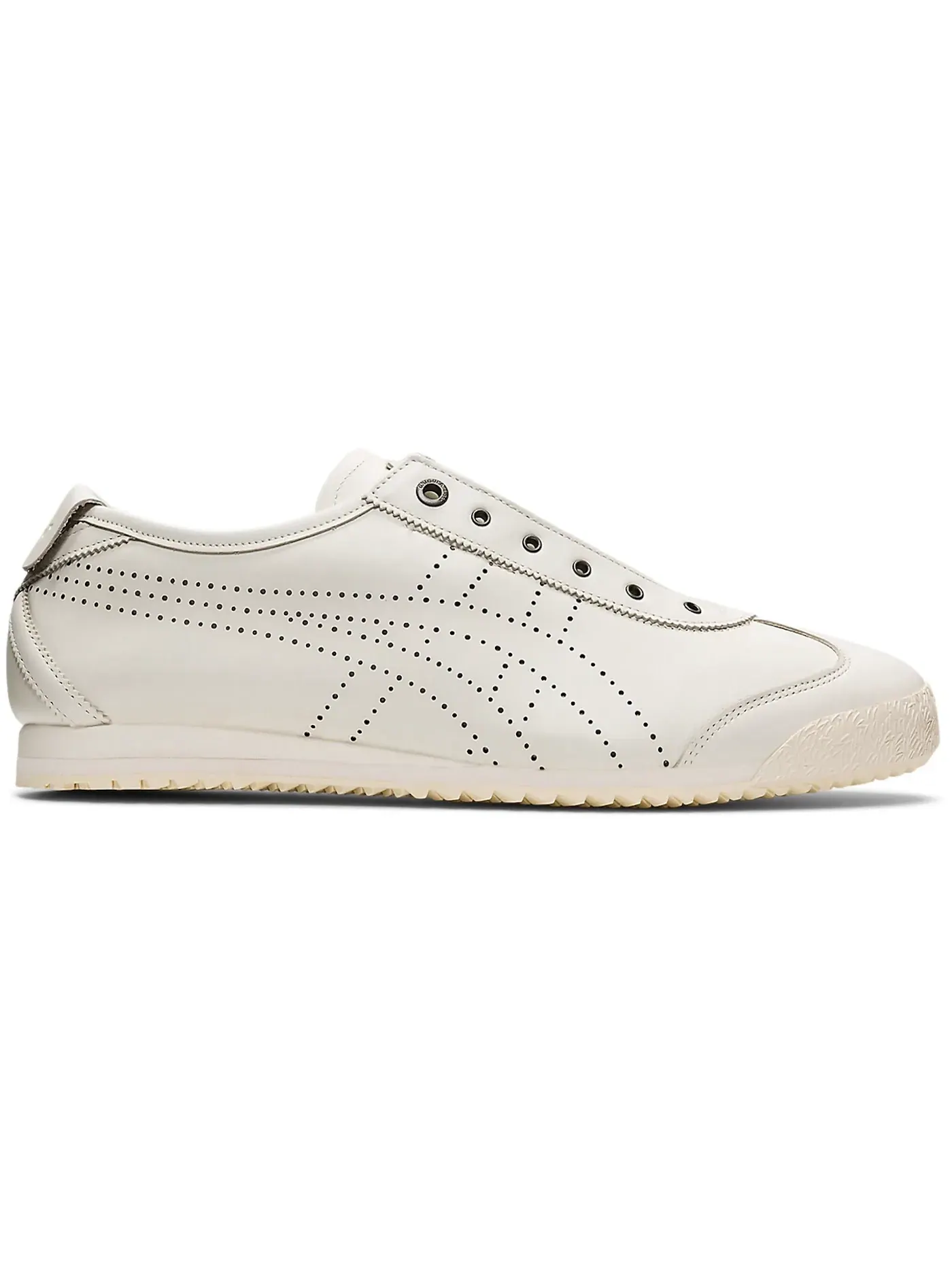 Мужские кроссовки повседневные Onitsuka Tiger Mexico 66 SD Slip-On ASICS — изображение 1 из 1, кремовый/кремовый