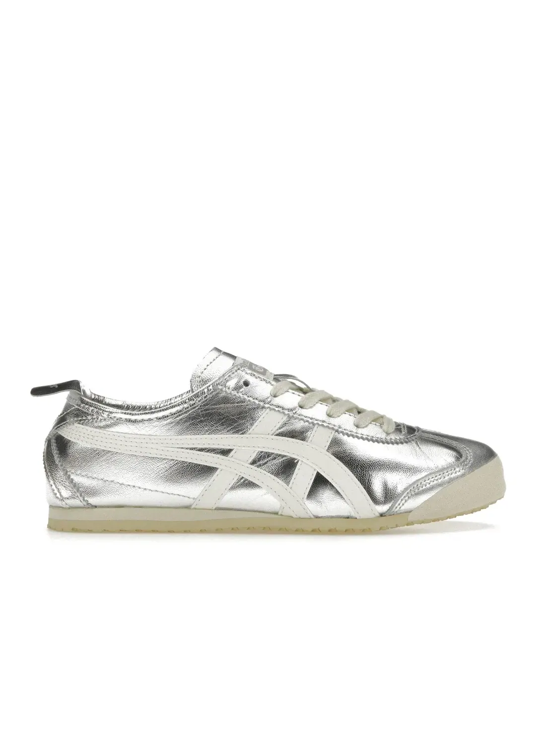 Мужские кроссовки с кожаным верхом ASICS Onitsuka Tiger Mexico 66 — изображение 1 из 4, серебристый/белый