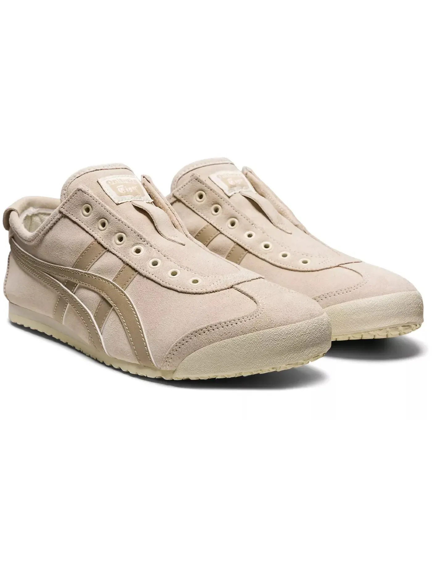 Мужские повседневные кроссовки без шнурков Onitsuka Tiger Mexico 66 Slip-On, Birch Wood Crepe — изображение 2 из 2