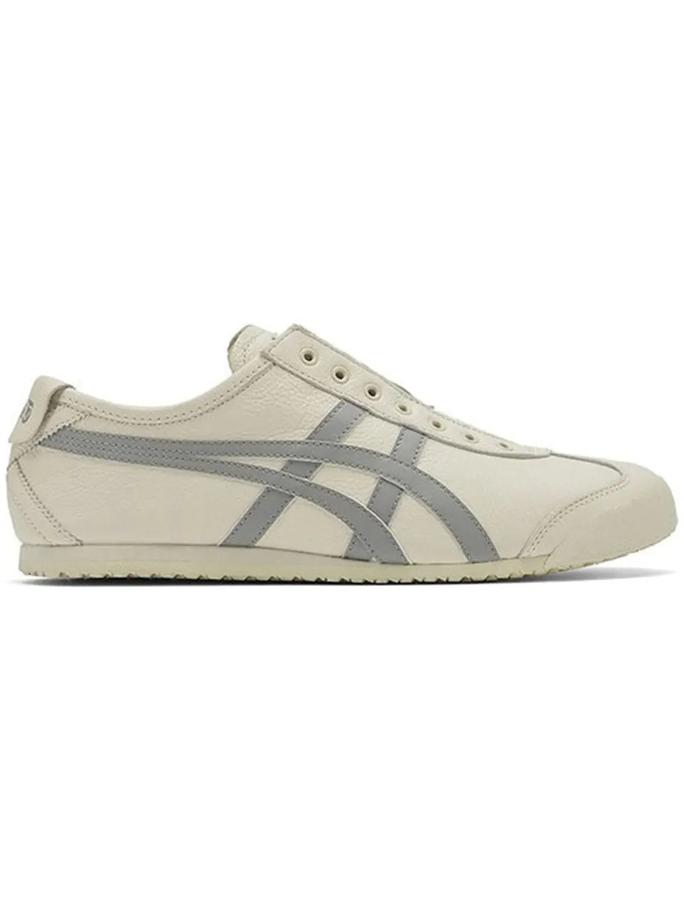 Мужские кроссовки Lifestyle Onitsuka Tiger Mexico 66 Slip-On — изображение 1 из 1, белый/серый