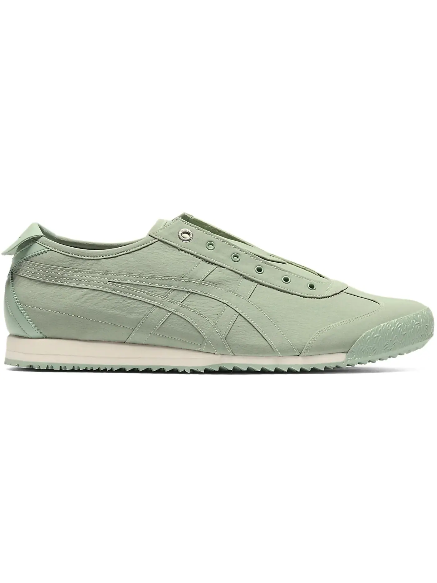 Мужские кроссовки повседневные Onitsuka Tiger Mexico 66 Slip-On — изображение 1 из 1, нефрит/нефрит