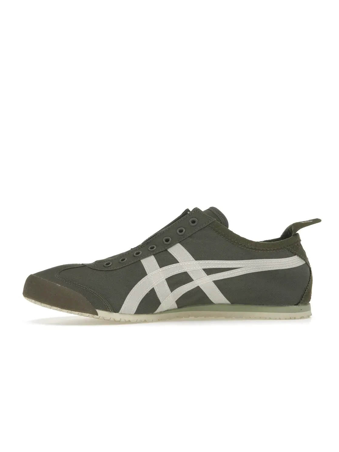 Мужские кроссовки повседневные Onitsuka Tiger Mexico 66 Slip-On ASICS — изображение 3 из 4, зеленый