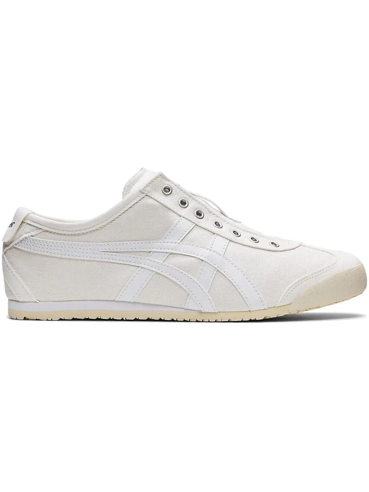 Мужские кеды на каждый день Onitsuka Tiger Mexico 66 Slip-On ASICS — изображение 1 из 1, белый белый
