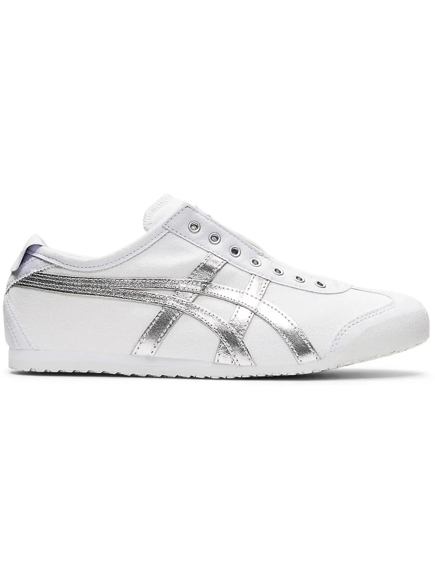 Мужские кроссовки lifestyle Onitsuka Tiger Mexico 66 Slip-On — изображение 1 из 2, белый серебристый