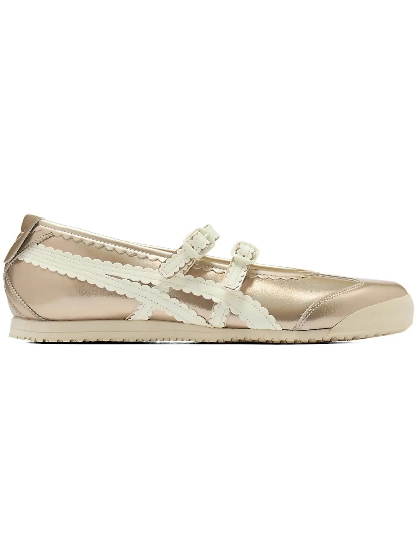 Женские кроссовки Lifestyle Onitsuka Tiger Mexico 66 TGRS — изображение 1 из 1, кремовый